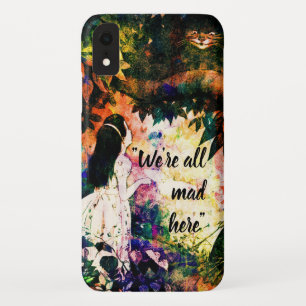 We zijn allemaal gek hier Alice in Wonderland Case-Mate iPhone Case