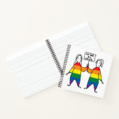 We zijn allemaal gelijk notitieboek (Binnen)