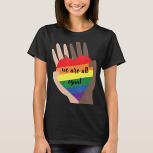 We zijn allemaal gelijk toleranties, maar we zijn t-shirt