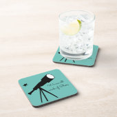 We zijn allemaal gemaakt van Stars telescope quote Bier Onderzetter (Rechterzijde)