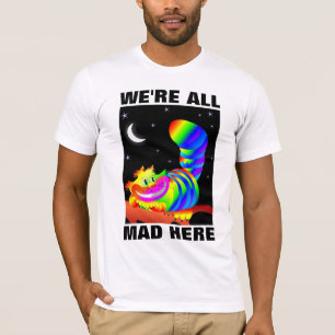 WE ZIJN ALLEMAAL GEMAD HIER Kat die T-shirts gliml