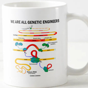 We zijn allemaal genetische ingenieurs (RNA-splici Koffiemok
