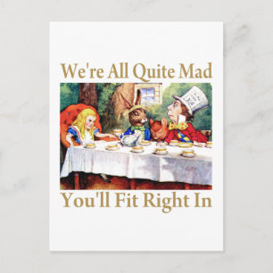 WE ZIJN ALLEMAAL GOED GEMAAKT, JE KRIJGT ER RECHTS BRIEFKAART