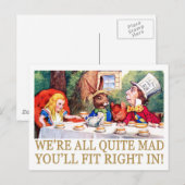 WE ZIJN ALLEMAAL GOED, JE ZAL ER GOED IN PASSEN! BRIEFKAART (Voorkant / Achterkant)