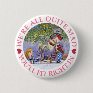 WE ZIJN ALLEMAAL GOED, JE ZAL ER GOED IN PASSEN! RONDE BUTTON 5,7 CM