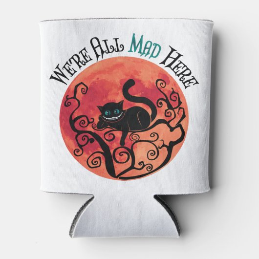 We zijn allemaal hier, Cheshire Cat Blikjeskoeler (Voorkant)