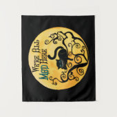 We zijn allemaal hier, Cheshire Cat Wandkleed (Voorkant)