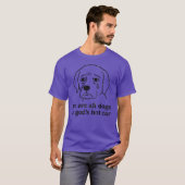We zijn allemaal honden in Gods hete auto T-shirt (Voorkant volledig)