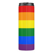 We zijn allemaal Human LGBTQ Pride Month Thermal T Thermosbeker (Achterkant)