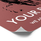 We zijn allemaal immigranten: Aangepast protest Poster (Hoek)