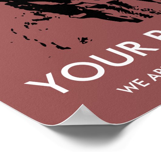 We zijn allemaal immigranten: Aangepast protest Poster (Hoek)