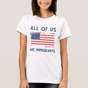 We zijn allemaal immigranten t-shirt