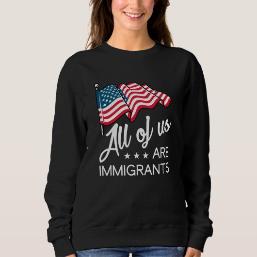 We zijn allemaal immigranten trui (Voorkant)