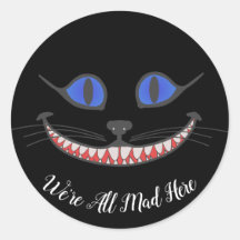 We zijn allemaal in Cheshire Cat Wonderland Black