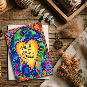 "We zijn allemaal in deze combinatie"-inspiratie Kaart