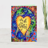 "We zijn allemaal in deze combinatie"-inspiratie Kaart (Voorkant)