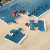 We zijn allemaal in dit gezelschap legpuzzel (Zijkant)