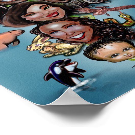 We zijn allemaal in dit gezelschap poster (Hoek)