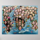 We zijn allemaal in dit gezelschap poster (Voorkant)