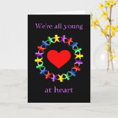 We zijn allemaal jong van hart, zelfs je oude sche kaart (Gele Bloem)