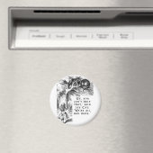 We zijn allemaal kwaad hier - Cheshire cat Magneet (Insitu (Vaatwasser))