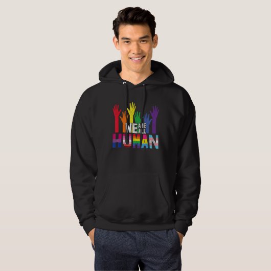 We zijn allemaal lesbische homo-biseksuele pantser hoodie (Voorkant volledig)