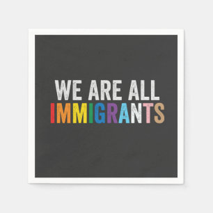 We zijn allemaal LGBT Rainbow Ally immigranten Servet