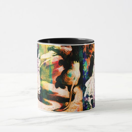 We zijn allemaal Mad Hier Alice in Wonderland Mok (Midden)