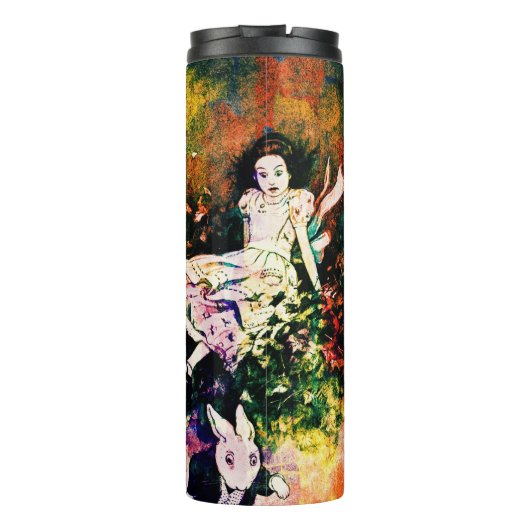 We zijn allemaal Mad Hier Alice in Wonderland Thermosbeker (Achterkant)