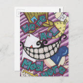 We zijn allemaal Mad hier Briefkaart (Voorkant / Achterkant)