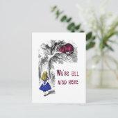 We zijn allemaal Mad hier Briefkaart (Staand voorkant)