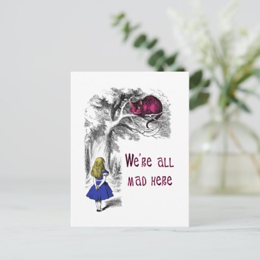 We zijn allemaal Mad hier Briefkaart (Staand voorkant)