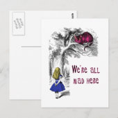 We zijn allemaal Mad hier Briefkaart (Voorkant / Achterkant)
