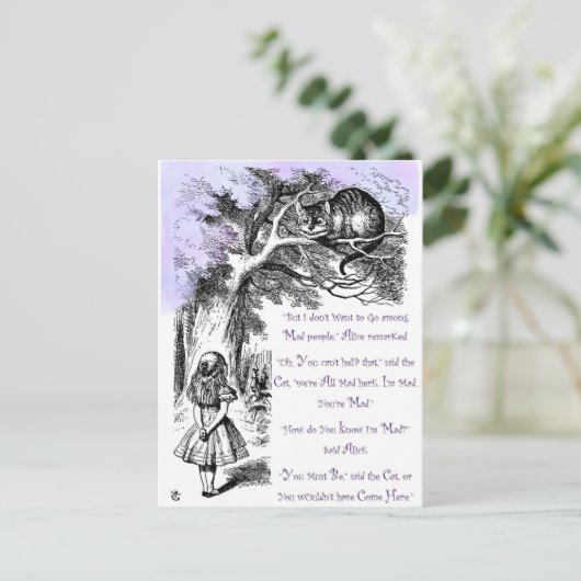 We zijn allemaal Mad hier Briefkaart (Staand voorkant)