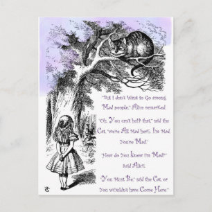 We zijn allemaal Mad hier Briefkaart