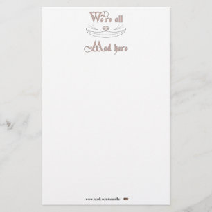 We zijn allemaal Mad hier Briefpapier