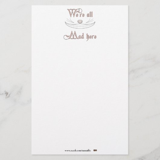 We zijn allemaal Mad hier Briefpapier (Voorkant)