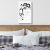 We zijn allemaal Mad hier Canvas Afdruk (Insitu (Slaapkamer))