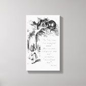 We zijn allemaal Mad hier Canvas Afdruk (Voorkant)