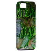 "We zijn allemaal Mad Hier" Case-Mate iPhone Case (Back/Rechts)