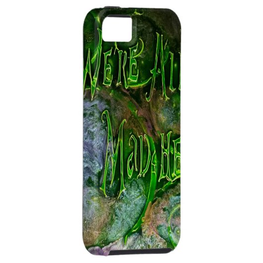 "We zijn allemaal Mad Hier" Case-Mate iPhone Case (Back/Rechts)