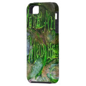 "We zijn allemaal Mad Hier" Case-Mate iPhone Case (Achterkant Links)