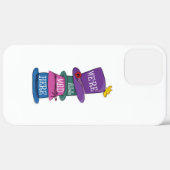 We zijn allemaal Mad Hier Mad Hatter Alice in Wond Case-Mate iPhone Case (Achterkant / Rechts)