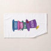 We zijn allemaal Mad Hier Mad Hatter Alice in Wond Handdoek (Handdoek)