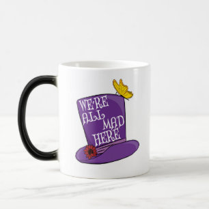 We zijn allemaal Mad Hier - Mad Hatter Pet Magische Mok