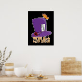 We zijn allemaal Mad Hier - Mad Hatter Pet Poster (Keuken)