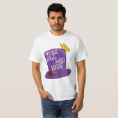 We zijn allemaal Mad Hier - Mad Hatter Pet T-shirt (Voorkant volledig)