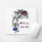 We zijn allemaal Mad hier Muismat (Met muis)