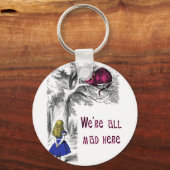 We zijn allemaal Mad hier Sleutelhanger (Voorkant)