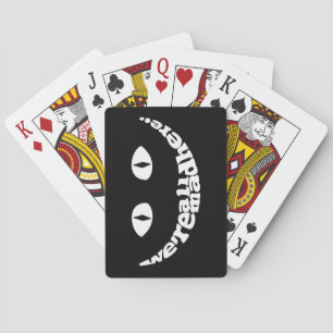 We zijn allemaal Mad Hier speelkaarten